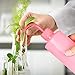 DERSTRA Wash Bottles - 2pcs 250ml Safety Wash Bottle Watering Tools, Economy Plastic Squeeze Bottle Medical Label Green Soap Cleaning Washing Bottle White (Pink)
