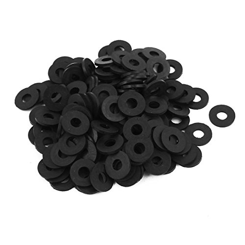 Rondelle plate en caoutchouc 12mm lot de 100 joints sourcingmap