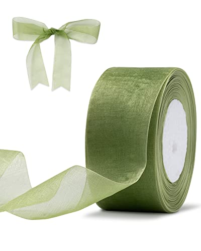 Nastro Di Raso Verde Salvia 1cm X 22m - Per Regali, Matrimoni, Decorazioni E Fai-Da-Te - Foto 12