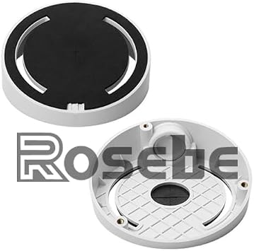 Angled Ceiling Mount Dome Camera, Indoor Angled Ceiling Mount Bracket Obliquity White ABS Plastic DS-1259ZJ Ceiling Mount Bracket (1-Pack)