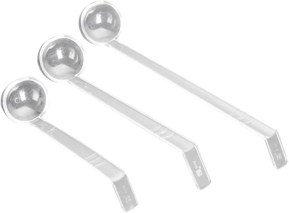 3pcs PC Plastic Ladle with Hook, Long Handle Soup Serving Spoon