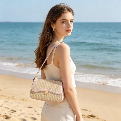 Image of KKXIU Small Shoulder Bag for Women Cute Hobo Handbags Mini Clutch Purses
