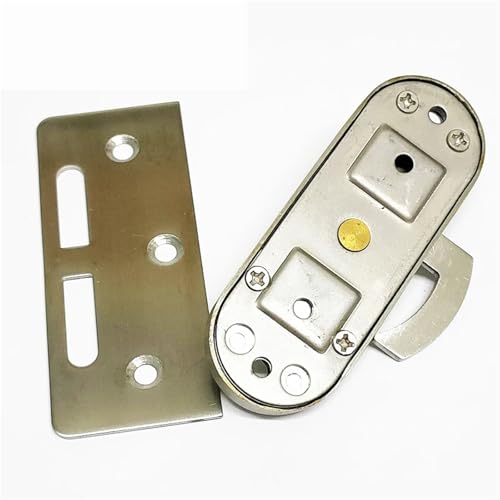 Bloquer une porte coulissante avec le loquet inox robuste - 2