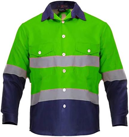 Hi Vis Reflective Safety Work Shirts 