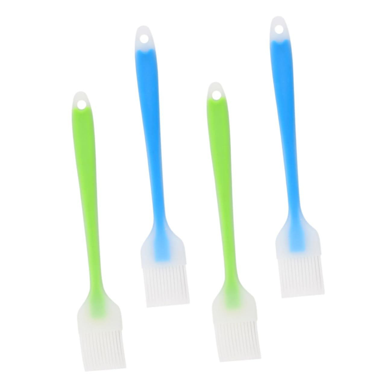 Toyvian Silicone Cooking Brush Set Baster Brush for Barbecue Grilling and Baking