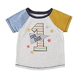 Mud Pie baby boys Mud Pie Toddler Boy Birthday Tee, 1, 1T US