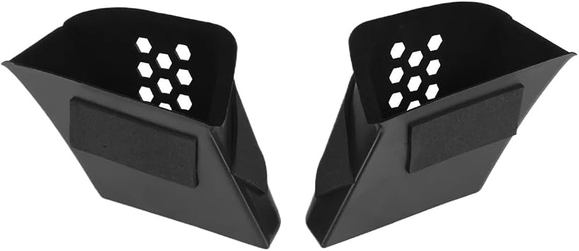 2Pcs Black Door Armrest Organizer Storage Box for Porsche 911 Boxster Cayman 2013-2019