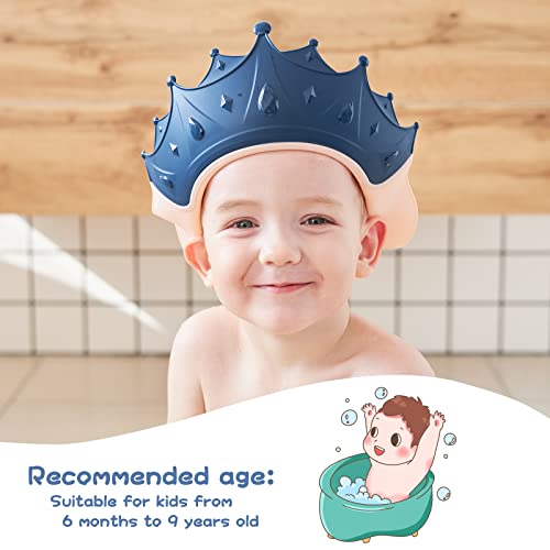 image for FUSACONY Baby Shower Cap Shield, Shower Cap for Kids, Visor Hat for Ey