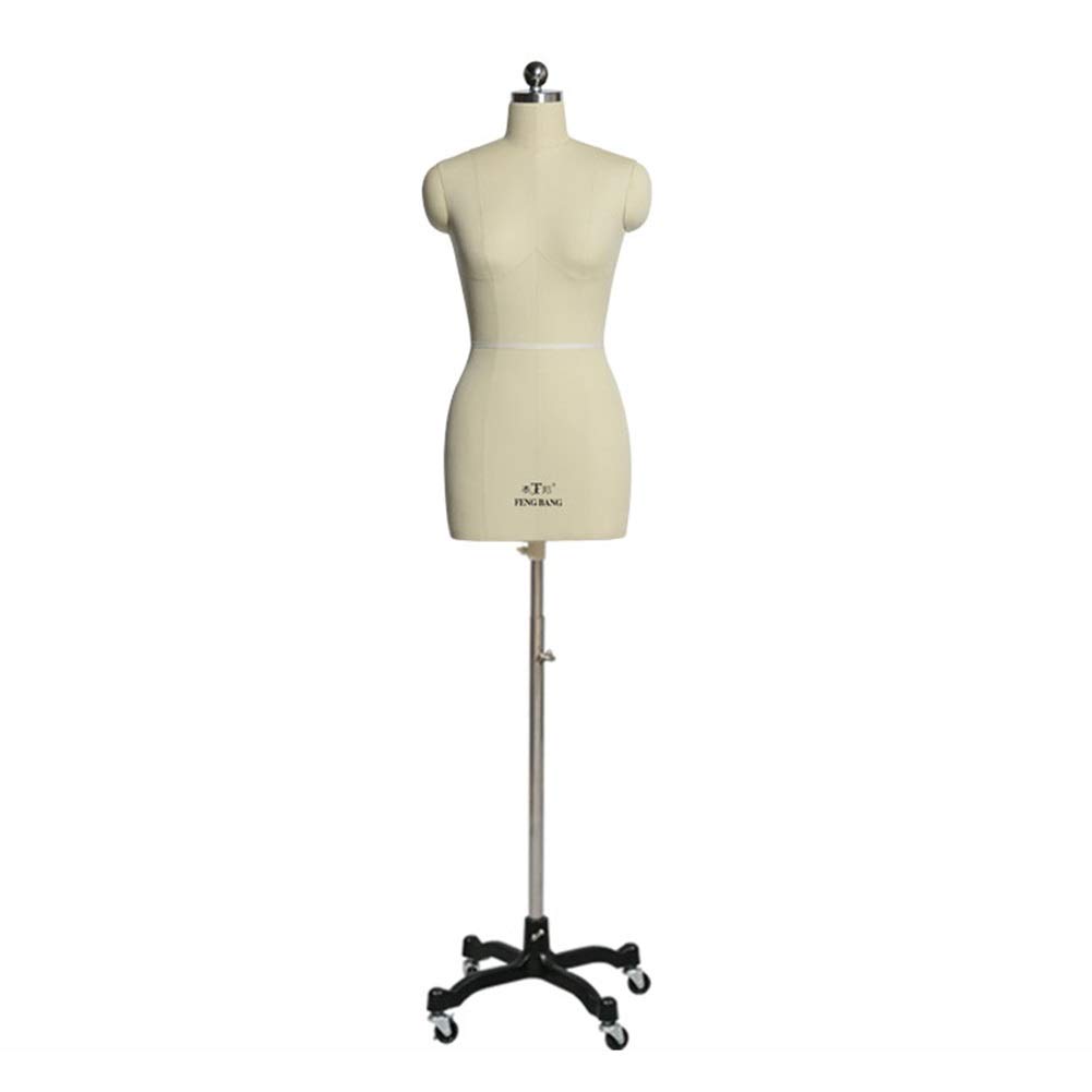 Buy Female Mannequin Adjustable Height Female Sewing Dress Form, Large