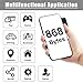Xuhal 200 Pcs NFC Blank PVC Black Cards Chip 868 Bytes Memory Color Cards Digital Programmable NFC Business Card Digital Chip Cards, Compatible with NFC Enabled Smartphones Devices