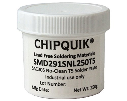 Image of Chip Quik SMD291SNL250T5 Solder Paste in jar 250g (T5) SAC305 no clean