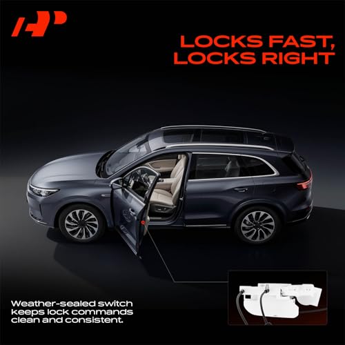 Image of A-Premium Rear Right Passenger Side Door Lock Actuator Compatible with Nissan Pathfinder 2007-2012 Sport Utility, for Model with Intelligent Key System