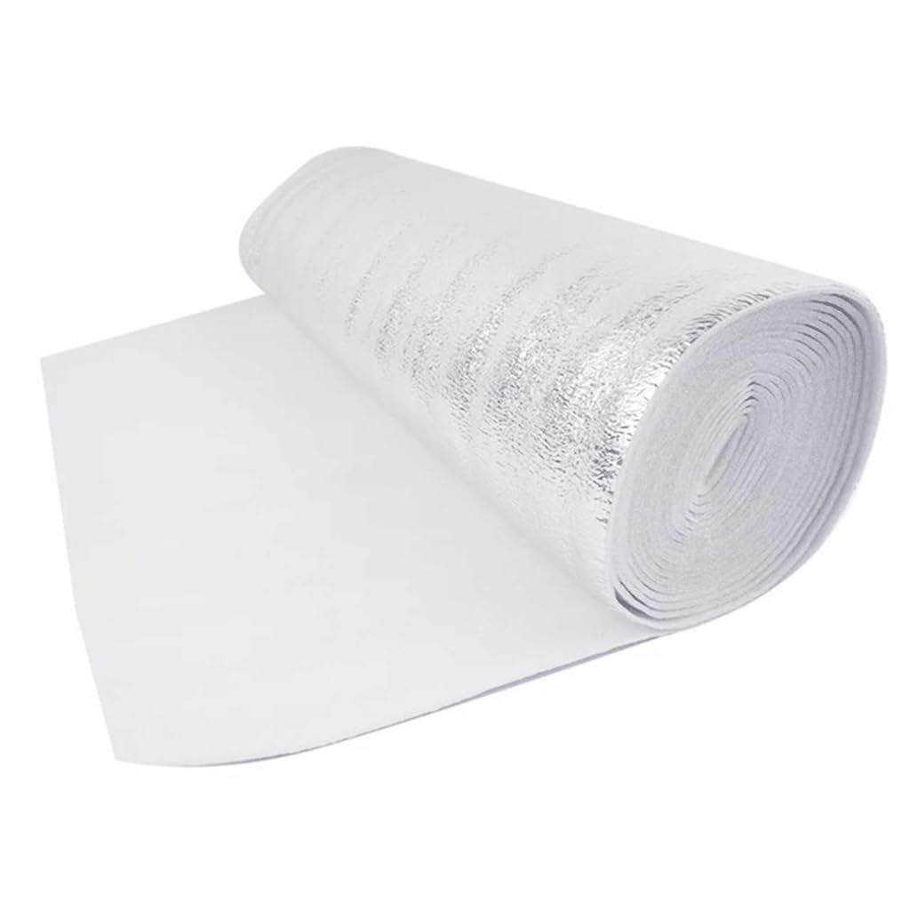 Zbnaeqfjlurt One Color Radiator Reflective Film, For Wall Thermal Insulation Aluminum Foil Roof Films Home Heating(10M)(10M)