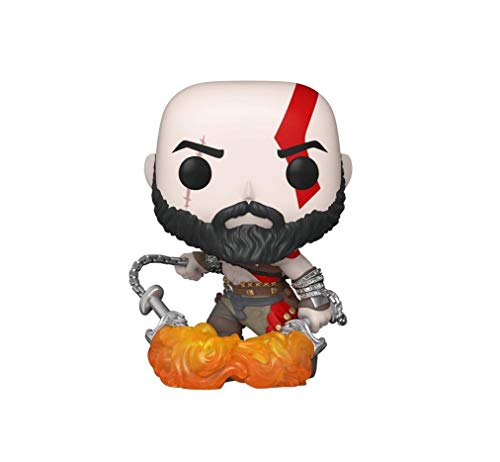Funko Pop! God of War Kratos with The Blades of Chaos Exclusive Figure 154 GITD Glow in The Dark
