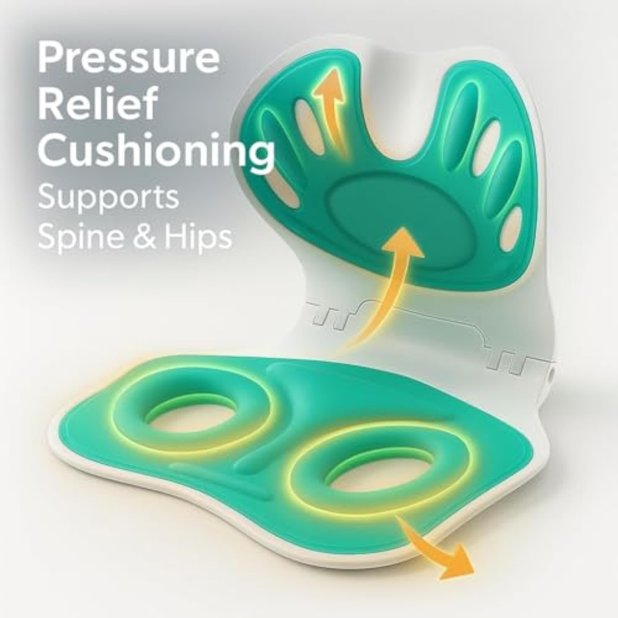 Premium Back Support for Office Chair