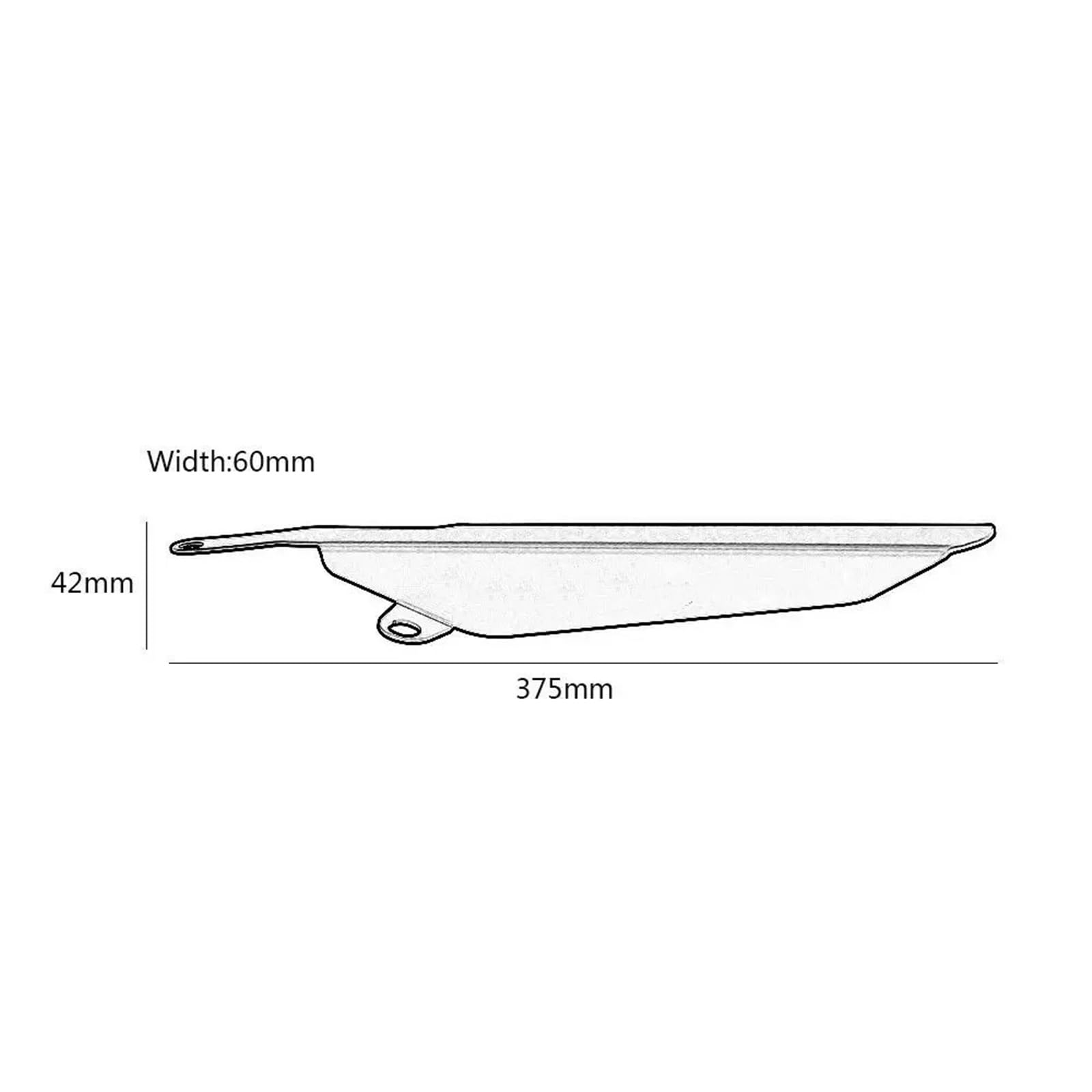 Osłona Tłumika Termiczna Osłony łańcucha motocykla czarne części pasujące do Honda CBR1000RR 2004-2007 Osłona rury wydechowej(Black)