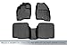 MAXLINER Custom Fit Floor Mats 2 Row Liner Set Compatible with 2017-2019 Ford Explorer