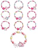 Style polyvalent：Ces bracelets en bois colorés sont disponibles dans différents styles, attirant facilement l'attention des filles et répondant à leurs besoins quotidiens. Ils sont parfaits pour être associés à diverses robes, chemises, tenues et bien plus encore.Ornée de ces bracelets distinctifs, votre petite princesse se démarquera dans la foule par son énergie et son charme vibrants.