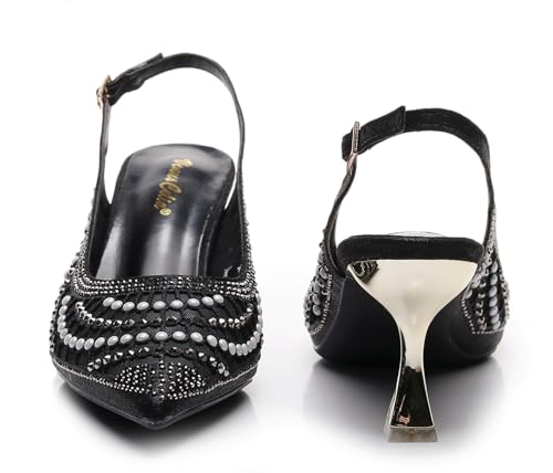Image of VenusCelia Women's Charming Lady Slingback Pump Shoe