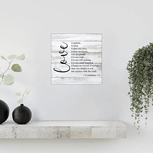 Plaque en bois rétro robuste 30,5 cm décoration murale durable