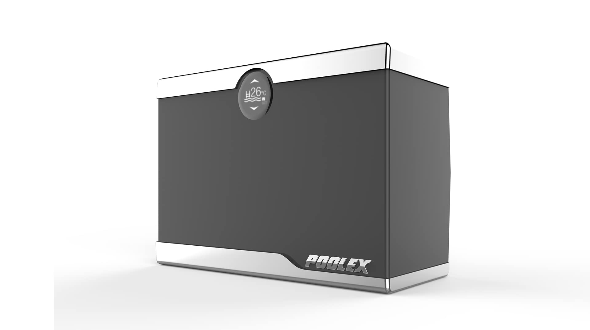 B0B63BHFBW - PC-​SLM080 - POOLEX - PC-​SLM080 - Poolex Silent Max Poolex - Pompe à Chaleur - Mode Full inverter - 35 à 50 m3-​7,​45kW - Débit 2 à 4 m3/​h - Chauffage, Refroidissement, Automatique