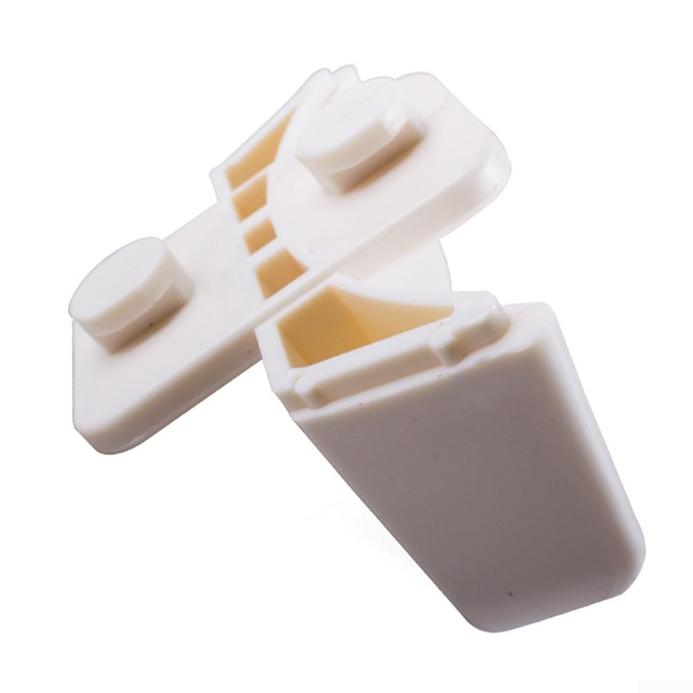 Lot de 2 supports de mât d'obstacles d'équitation pour saut de cheval en plastique compatible avec les supports de saut standard pour l'entraînement
