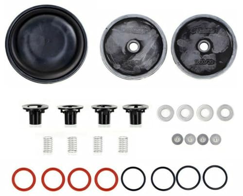PARTSDEPOT Genuine 5026.0347 Repair Kit Compatible with Comet MC25 Diaphragm Pump