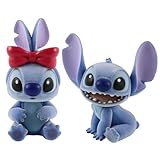 OUZHA TOY 2 Uds. Juguetes Flocados, Juguetes Suaves Y Bonitos De Resina con Dibujos Animados para Niños Y Niñas De 10cm