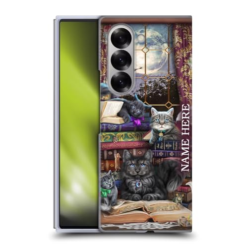 Coque Galaxy Z Fold6 Brigid Ashwood | Chats et Livres personnalisable en polycarbonate rigide
