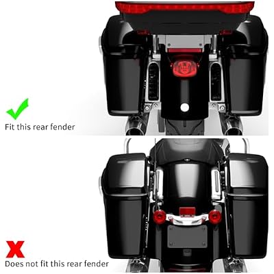 TCMT LED Saddlebag Inserts Tail Lights Fit For Harley 2014-2024 Ultra Limited 2016-2019 Road Glide Ultra Support Auxiliary Filler Panel Brake Light