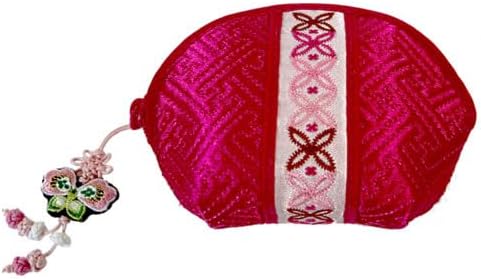 『韓国伝統小物』刺繍コインケース・約11×8cm■韓国小物 韓国雑貨 コインケース