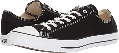 Converse Chuck Taylor All Star Season Ox Kinderschuhe, Schwarz - Schwarz-weiße Sohle - Größe: 38 EU