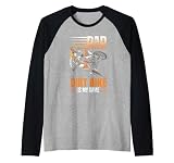 Motorrad Dirt Bike Freestyle Motocross Rider Design mit dem Spruch Papa ist mein Name Dirtbike ist mein Spiel.