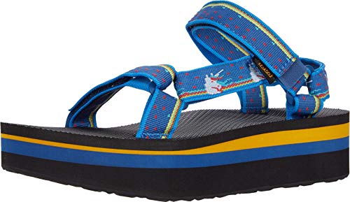Teva Unisex Flatform Universal Sandal, Unicorn Dark Blue, 8 Us Women #TOP7