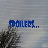 Cosplay & Fan Gear Spoilers. Doctor Vinyl Decal (Sapphire Blue)
