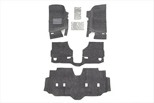 Bedrug BRJK07F4 Front Cargo Liner Kit for Jeep 2007-201444; 4 Door