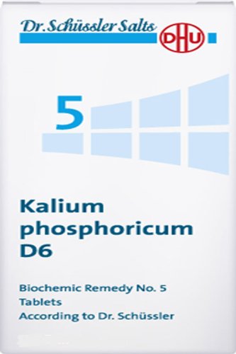 Dr. Schuessler sali 5 Kalium phosphoricum D6 Sistema nervoso e sale mentale 80 tbs