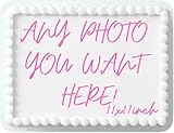 Custom Edible Topper...image