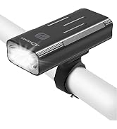 USB Rechargeable Bike Light Set - WASAGA 3000 Lumens Bike Headlight Super Bright Waterproof Bicyc...