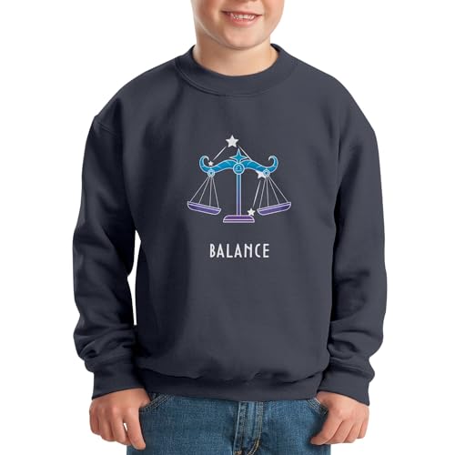 Sweatshirt enfant balance astrologie prévision stellaire