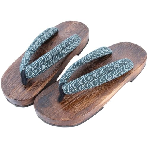 Sandalias Geta de madera para usar en el hogar y relajarse al estilo tradicional japonés 2