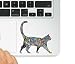 Multi-colored Abstract Diversity Cat Trackpad Decal Laptop Macbook Trackpad Keypad Sticker Decal & Sticker Pros Decal Laptop Macbook Trackpad Keypad Sticker