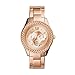Fossil Women's Stella Quartz Stainless Steel Dress Watch, Color: Rose Gold (Model: ES3590)