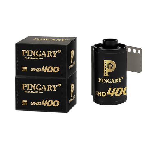 Film Pincary 35mm noir et blanc pour photographie de rue et numérisation facile