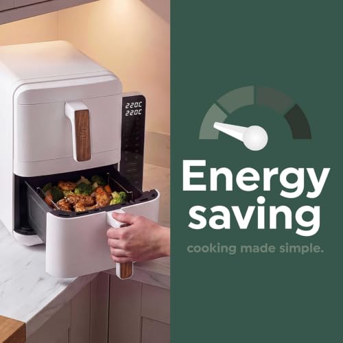 Salter Toronto VertiCook Ultra Air Fryer, 9L Vertical Dual Drawer, Digital - Image 3