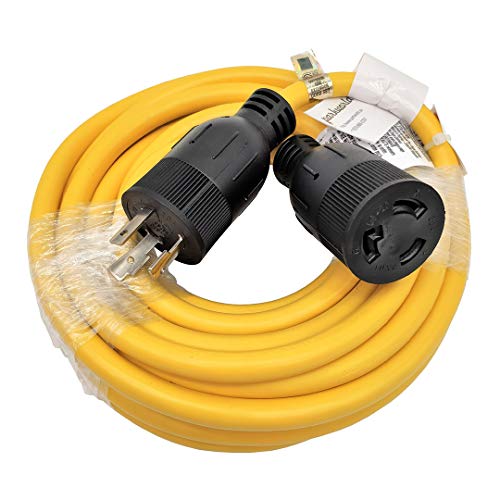 Parkworld NEMA L6-20 Extension Cord, Locking 3-Prong, 20 AMP, 250 Volts, 5000 Watts (25FT) by Parkworld - Used condition - US$38.90