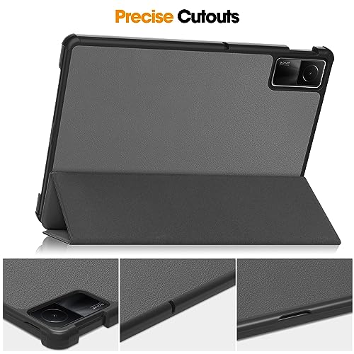 Coque arrière rigide Redmi Pad SE 11 pouces support intelligent gris - 4