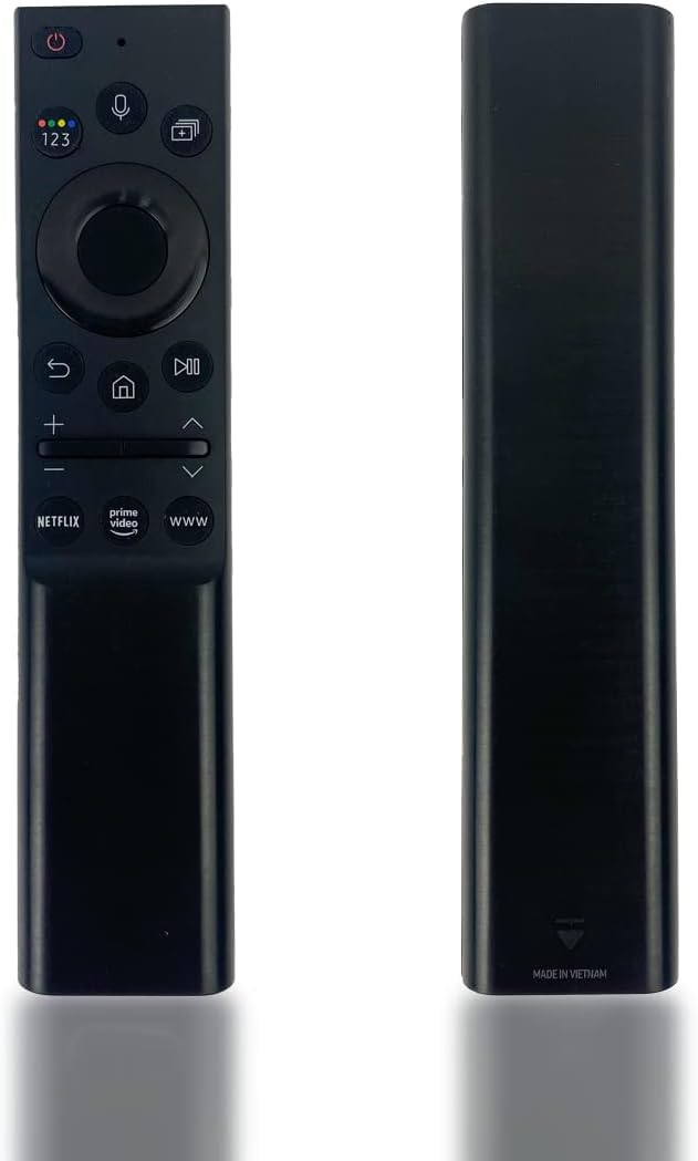 Original Solar Voice Remote Control Replacement with YouTube Netflix Shortcut for Samsung Smart TVs, Compatible with Neo QLED 8K, QLED (BN59-01480A) — Amazon image 8