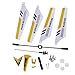 AYRSJCL Sostituzione S107 Piena Componenti Set per Syma S107 RC Helicopter (Set di 19, Giallo)