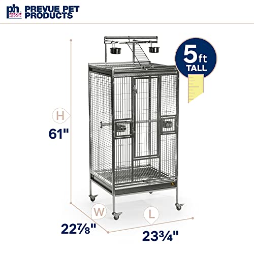 Image of Prevue Pet Products Stainless Steel Play top Bird Cage, Stainless Steel